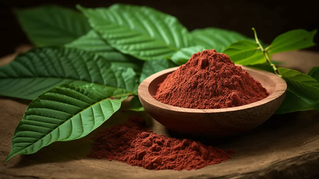 cerveny kratom ucinky