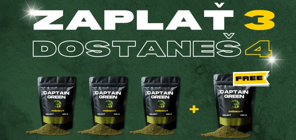 3 + 1 kratom captain green