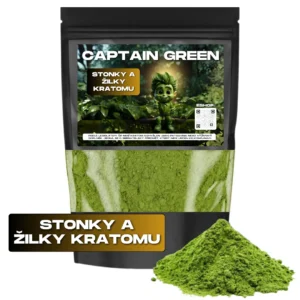 Stonky a žilky kratomu