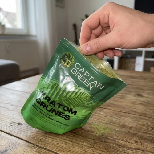 Rezension zu Kratommu Captain Green